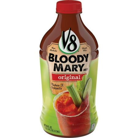 V8 Bloody Mary Mix, 46 Oz, 2 Bottles (Best Bloody Mary Recipe Old Bay)