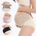 thumbnail image 3 of Ergonomic Design Breathable Pregnancy Belly Band, Lightweight Support Adjustable Maternity Belt for Reducing Spinal Pressure and Supporting Uterus (Adjustable), 3 of 5