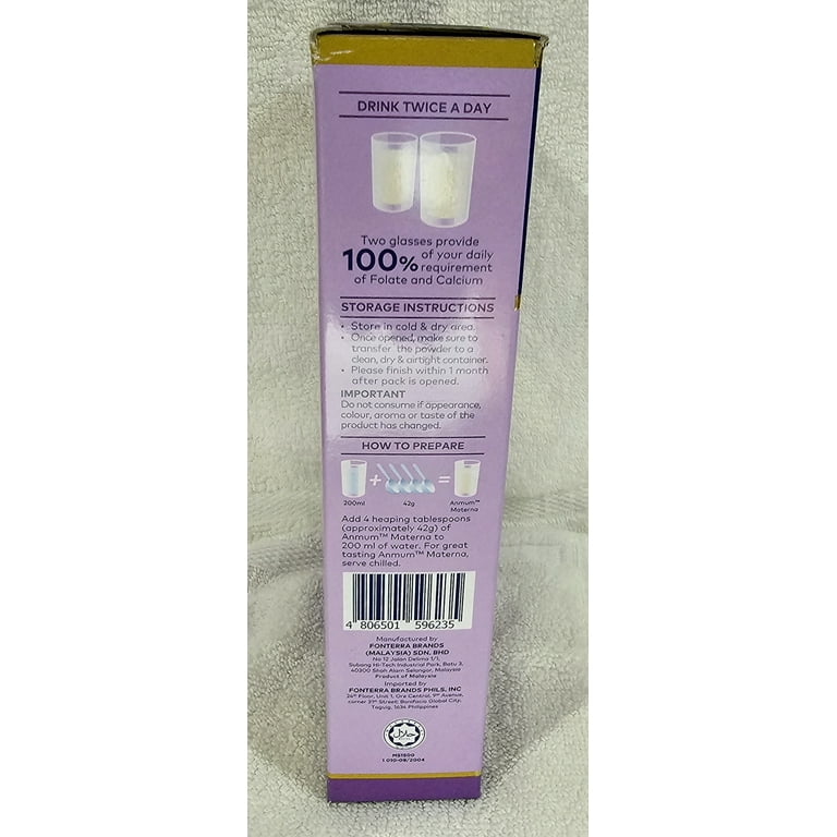 Anmum Materna Formula for Pregnant & Lactating Women, Plain