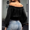 thumbnail image 4 of Women's Top, Off Shoulder Blouse, Versatile Off Shoulder Blouse, Best in Class, 4 of 6