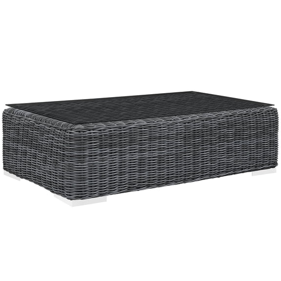 Afuera Living Outdoor Coffee Table in Gray