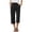 20# Black, variant on Cargo Capris Pants for Women Waterproof Quick Dry Petite Capri Cargo Pants with Pockets Lightweight Pull On Athletic Hiking Joggers Pink M