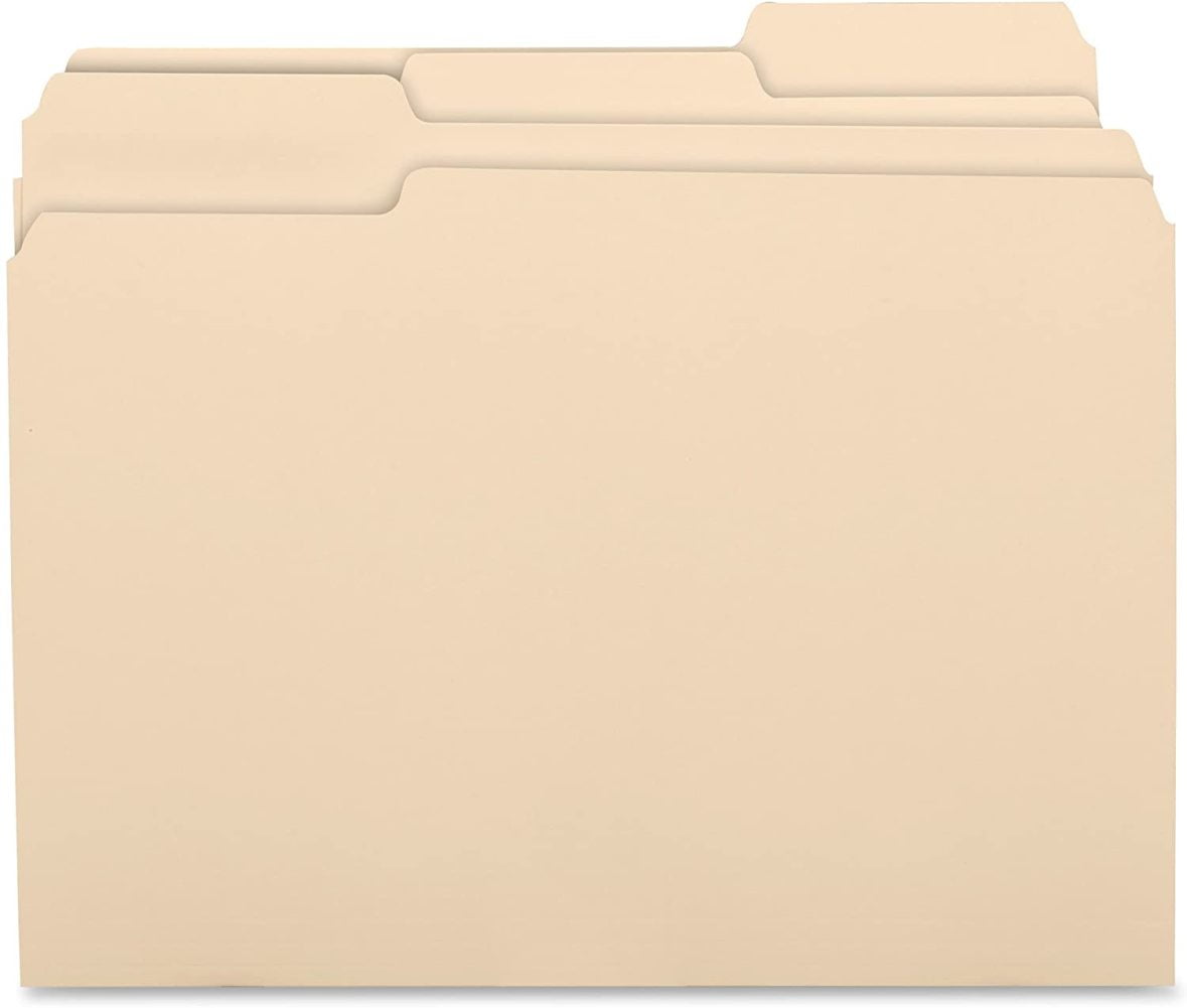 FulnKye Top Tab Manila Folders File Folder (17525)