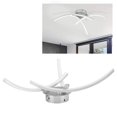 thumbnail image 1 of Gupbes Ceiling Light,LED Ceiling Lamp Innovative Modern Curved Strip Light Living Room Decor White Light AC85‑265V,Curved Lamp, 1 of 8