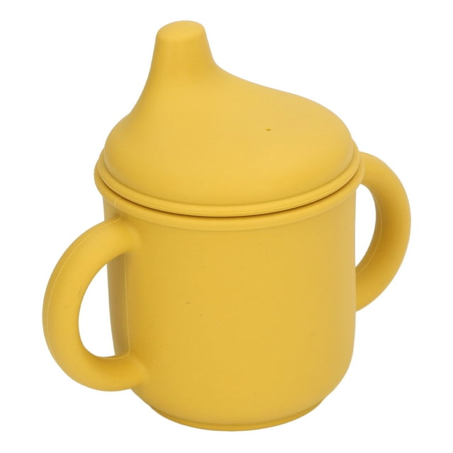 Taza de silicona a prueba de derrames Jadeshay con tapa y pico