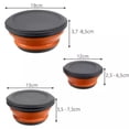thumbnail image 3 of Collapsible Silicone Bowls - 3-piece—pa, 3 of 5