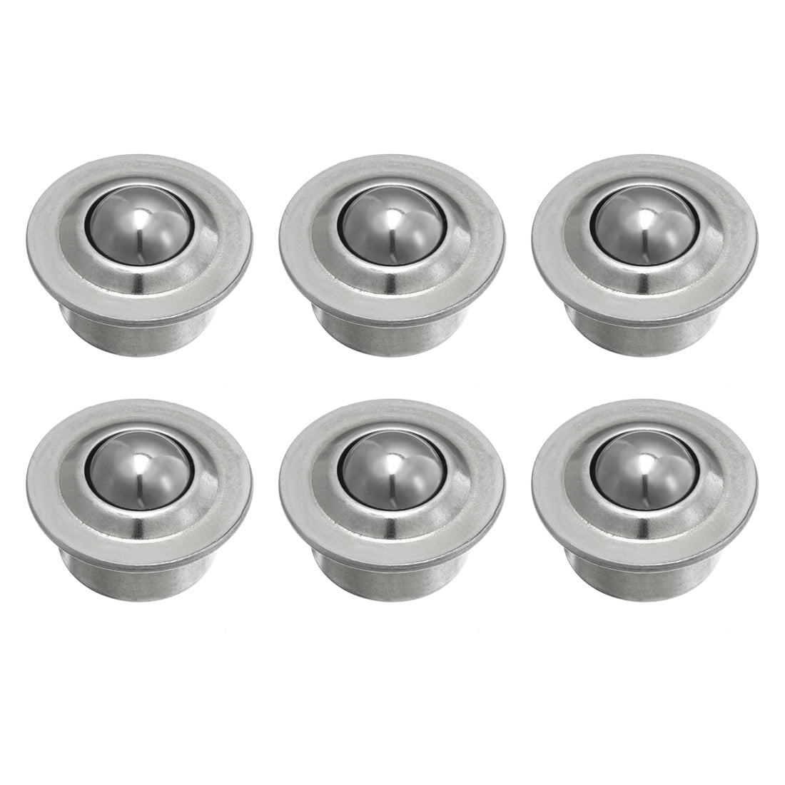 US Stock 6pcs Dia 5//8/'/' Ball Metal Transfer Bearing Unit Conveyor Roller Wheels