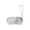 White, variant on Portable Hanging Sunglasses Pouch, Protective Eyeglass Case with Snap Closure, Faux Leather Glasses Case for Sunglasses, Reading Glasses, and Daily Carry