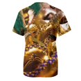 thumbnail image 5 of PMUYBHF T-Shirt Imprimé à Manches Courtes Col Rond pour Femmes Printemps Été 401 TG, 5 of 5