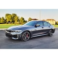 thumbnail image 5 of Euro Frosted White Clear Front Bumper Side Marker Reflex Lens For BMW 2019-2022 G20 3 Series 320i 330i 340i M340i, Replace OEM Amber Reflectors, 5 of 7