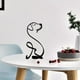 thumbnail image 3 of Escultura artística, estatua, diseño simple, abstracta, perro, figura geométrica, decoración animal. 169x86 cm, 3 of 8