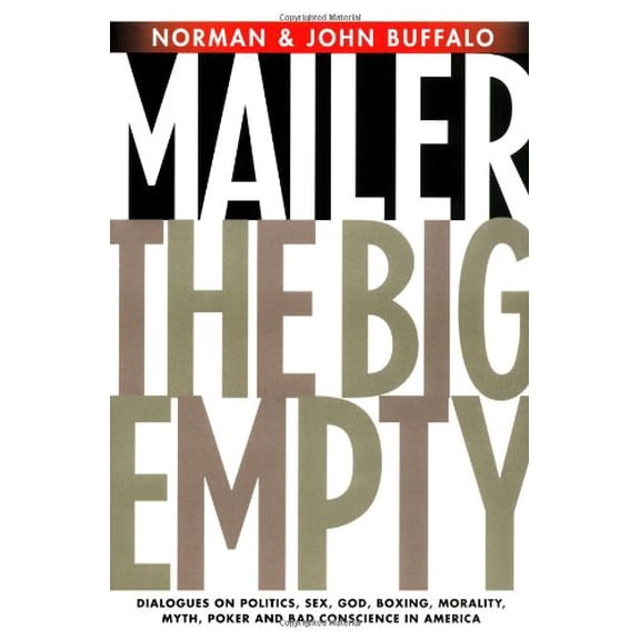 Pre-Owned The Big Empty: Dialogues on Politics, Sex, God, Boxing, Morality, Myth, Poker and Bad Conscience in America, 9781560258247, 1560258241, Paperback,