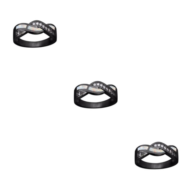 Minnieouse Anillo de piedra Joyería de moda Dedos Colgante Mano de obra Ligero Regalo dulce Mujeres Compromiso azul Tipo de boda Type1 NO1