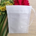 thumbnail image 4 of 100Pcs Large Tea Bag - Disposable Empty Tea Filter Bags No Mess Mesh Bags with Drawstring Non-Woven Fabric Tea Herb Filter Bag Pouch for Concentrate/Iced Coffee, Herb, 4 of 8