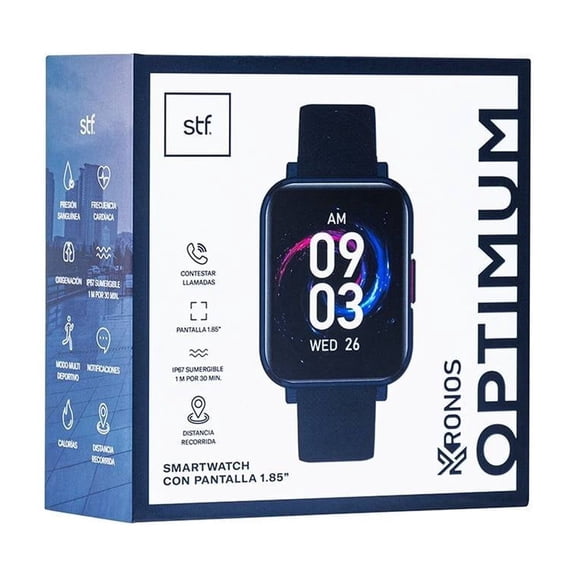 Smartwatch STF Kronos Optimum Azul