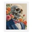 thumbnail image 5 of Paint by Numbers Kit for Adults, Skeleton In Suit With Roses Paint by Numbers, Easy Paint by Numbers Kit for Adults Beginner, DIY Adult Paint by Number Kits on Canvas, 12x16in Home Decor, 5 of 7