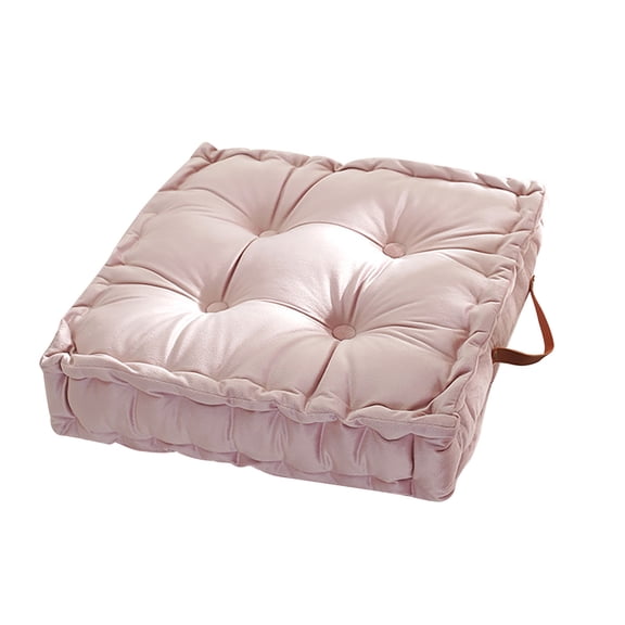 Suncoda Seat cushion, Thick Floor Cushion With Handles Floor Pillow Seat Sofa Tatami Mat