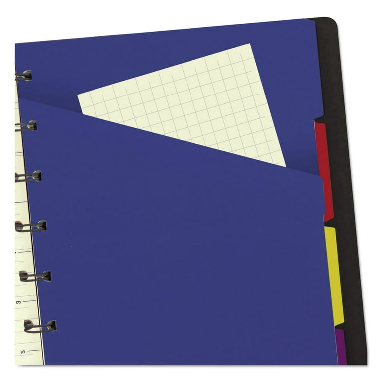 Notebook, 1 Subject, Medium/College Rule, Black Cover, 8.25 Notebook, 1 Subject, Medium/College Rule, Black Cover, 8.25