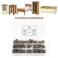 thumbnail image 2 of Kit de herramientas para insertar tuercas roscadas, insertos de madera, tornillos para muebles m6/m8, fijación de pernos., 2 of 5