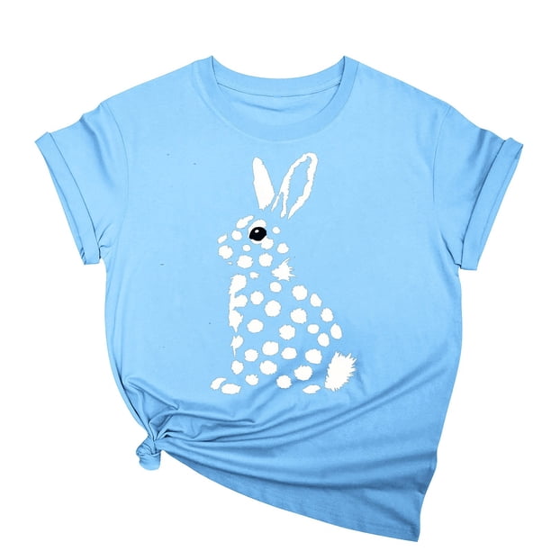 Tops de Cuello Alto para las Mujeres Amante Impreso Camiseta Cuello Redondo Manga Corta, Poliéster Spandex