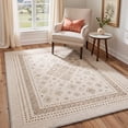 thumbnail image 4 of GENIMO 2'x6' Boho Farmhouse Runner Rug, Machine Washable Non Slip Low Pile Hallway Runner Rug for Kitchen Laundry Room, OCHREECHO, 4 of 5