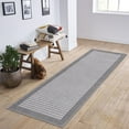 thumbnail image 5 of Findosom 20"x59" Hallway Runner Rug Non Slip Entryway Mat with Rubber Backing Machine Washable Laundry Runner Rug Long Indoor Doormat Entrance Floor Mat Runner for Garage Kitchen Laundry Gray, 5 of 8