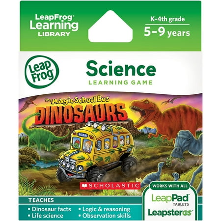 LeapFrog Explorer Learning Game Scholastic The Magic School Bus Dinosaurs