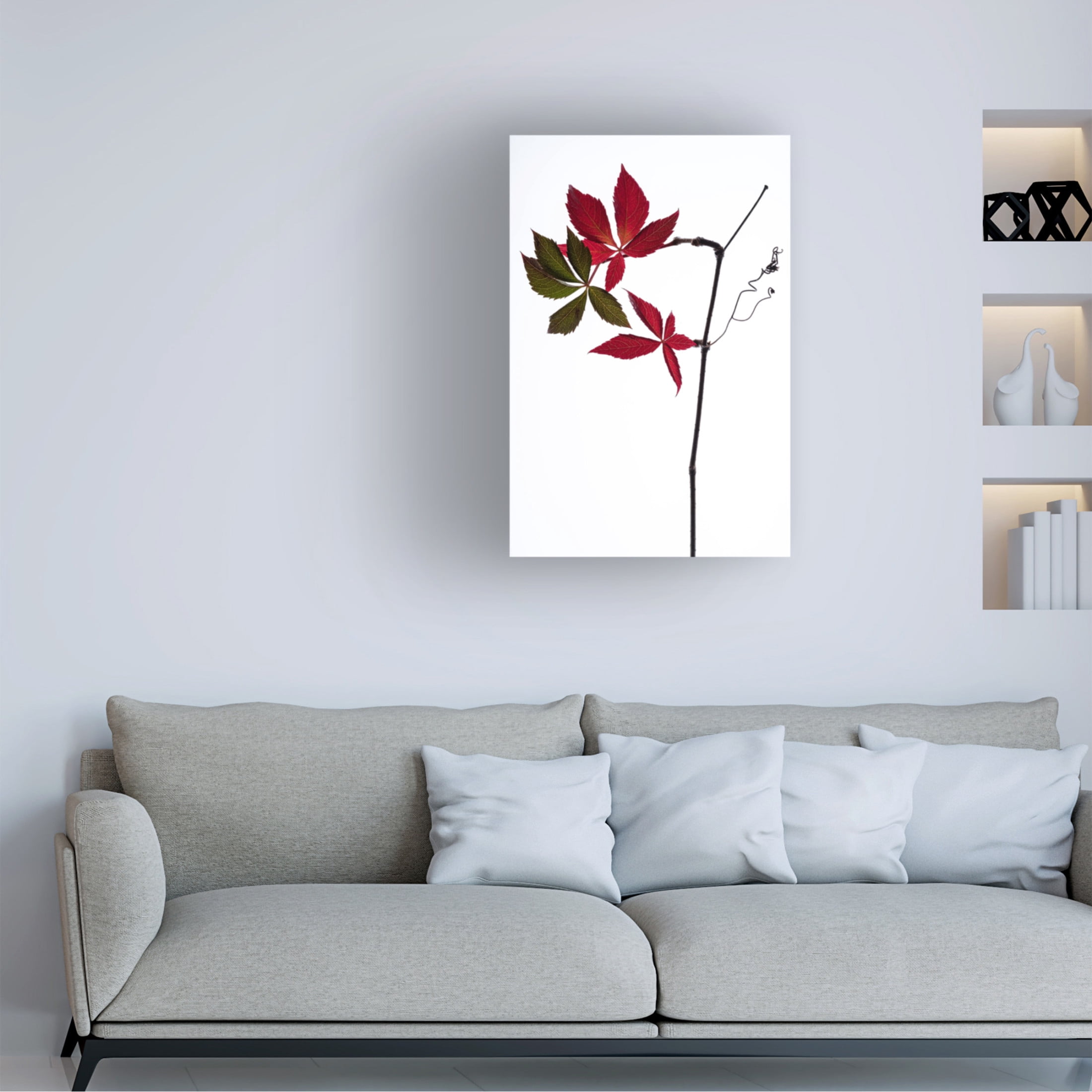 Canvas Wall Art - Thierry Lagandre Transgressed 'Simple' Wall Art for Living Room, Bedroom, or Office D?cor by Trademark Fine Art - 16 x 24 Inches