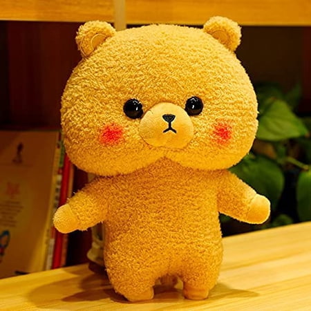 HTAIGUO 30cm Cute Brown Teddy Bear Toy with Cloth Dress Up Bear Doll ...