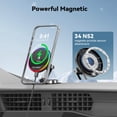 thumbnail image 2 of Cargador de coche Lecork para cargador inalámbrico Magsafe de 15 W, 2 of 8