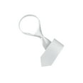 thumbnail image 1 of INSPIRE CHIC Cravates à Nouer pour Homme, Couleur Unie, Formelles Décontractées, Fête Mariage, Blanches, 1 of 5