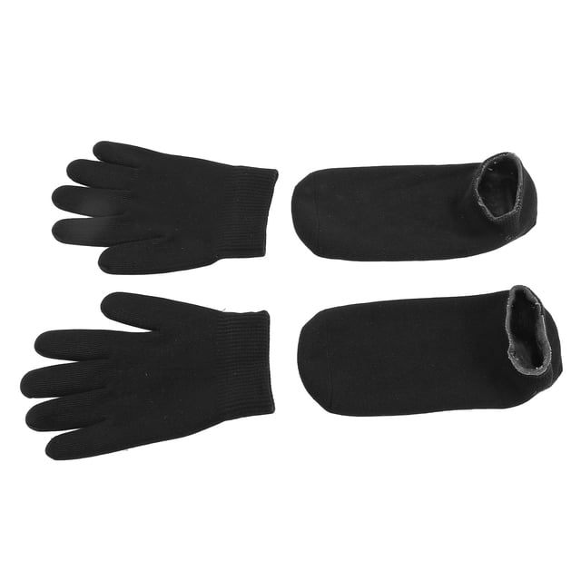 Juego de Calcetines y Guantes de Gel Hidratante ANGGREK Aceite Esencial Suave Para Manos y Pies Secos y Agrietados