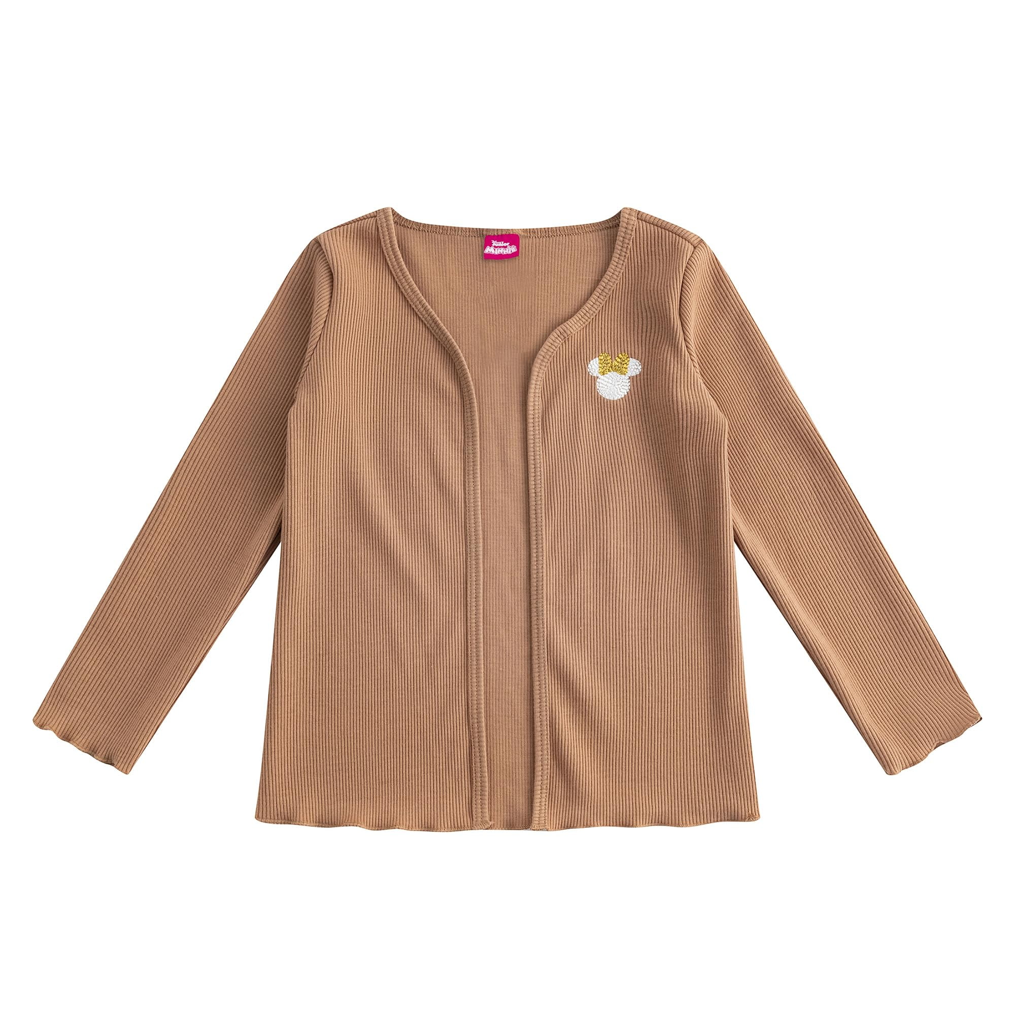 Disney Minnie Mouse Girls Cardigan, Flared Legging Pants, and Shirt (Girls), 3 Piece Set, Sizes 2T-4T