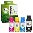 thumbnail image 1 of Set de botellas de tinta DEEIYUER 31 32XL Black 165 ml Smart Tank 5101, 1 of 8