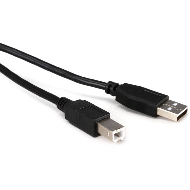 Cable USB Hosa USB-210AB Tipo A a B Alta Velocidad 3 m