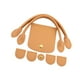 thumbnail image 5 of Asas de bolso de ganchillo, bolso tejido, bricolaje, bolso de cuero de PU, conjunto de tejido, fabricación de bolsos de ganchillo Marrón claro, 5 of 9