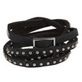 thumbnail image 1 of Unisex Punk Rock Multi-layer Rivet Stud Bracelet Bangle Wrap Cuff, 1 of 5