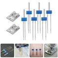 thumbnail image 1 of OULII 1Set Sewing Machine Double Needles with Needle Threader Assorted Colors Practical Use for Home, 1 of 8