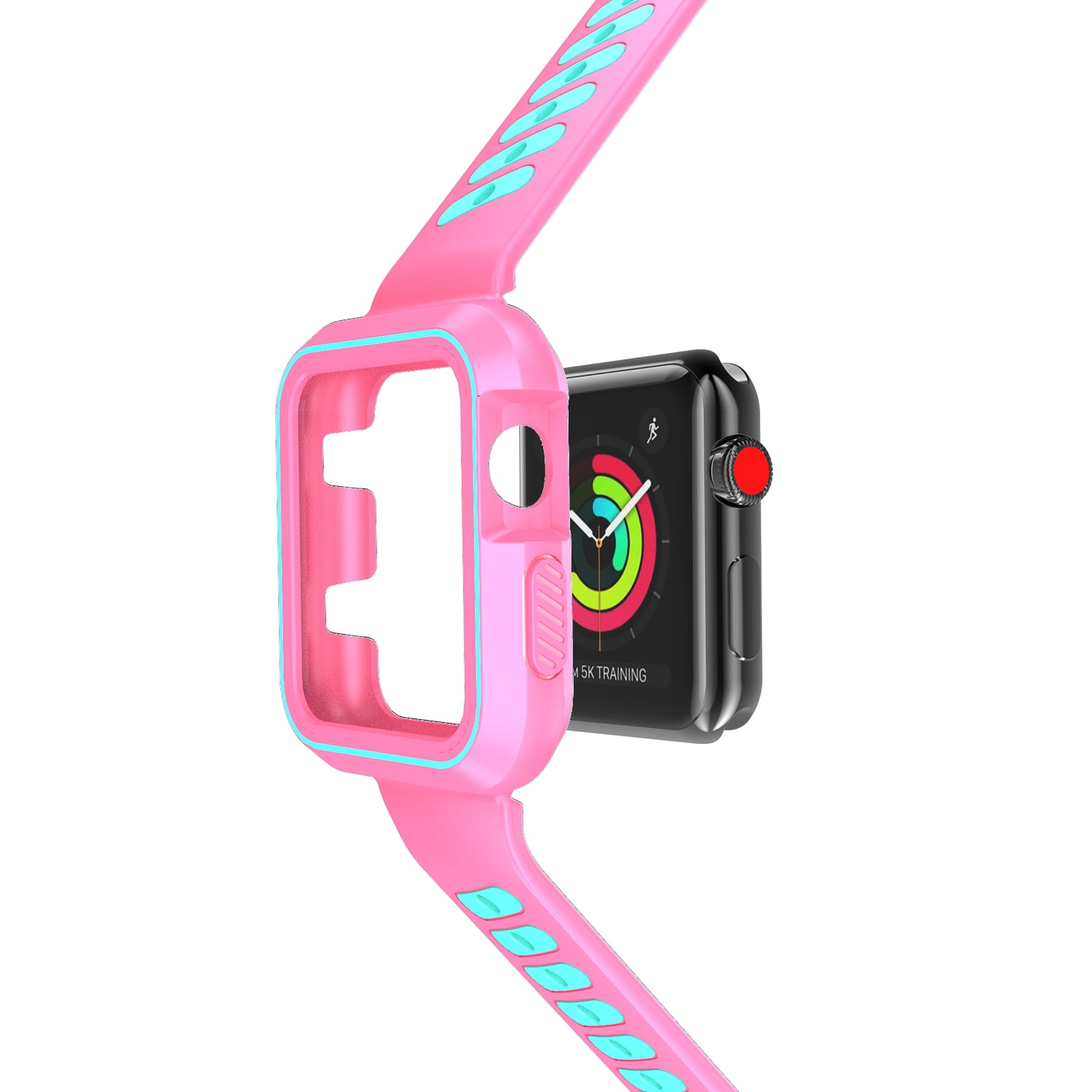 Luxury Two Tone Sports Band For Apple Watch Series 3, Series 2, Series 1 - 42mm