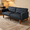Black01, variant on Gewnee 68.11"Convertible Futon Sofa Bed,Multifunctional Folding Futon Couch with 3 Adjustable Positions,Split-Back Design for Home,Office,Guest Room.