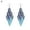 5#, variant on Lady Colorful Multi Layers Hollow Leaf Elegant Hook Earrings Jewelry Decor