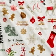 thumbnail image 6 of Great Bay Home Velvet Plush Holiday Printed Bed Blanket (King), 6 of 7