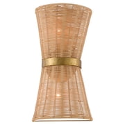 Quorum International 5123-59 Fairview 2 Light 15 Tall Wall Sconce - Black