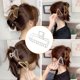 thumbnail image 3 of Clip de garra estilo simple agarre portátil pulpo shurdy aleación exquisita alfileres de cabello accesorios de decoración geométrica Barretes para mujeres plateado/rectángulo Inevent AP009384-14, 3 of 6