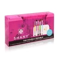 thumbnail image 5 of SHANY Makeup Brushes THE DOUBLE TROUBLE - 5 PC Double Sided Essential Makeup Brush Set with Travel Pouch - Travel Size Make up Brush Set, 5 of 5