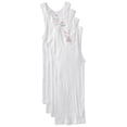 thumbnail image 1 of Hanes Men's 4-Pack FreshIQ Tanks, White, Medium, 1 of 2