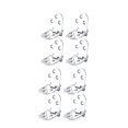 thumbnail image 1 of Bisagras para Muebles Sunnimix Acero Inoxidable 8 Partes, 1 of 8