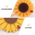 thumbnail image 3 of 4 unids Cortina Flor Hebilla Cortina Sun Girasol Tiebacks Sunflower Cortina Holdbacks, 3 of 6