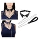 thumbnail image 5 of Gargantilla de cuello punk , collar , fi graduación, Negro Colcomx Gargantilla de cuello punk, 5 of 8