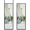 thumbnail image 1 of Costway Door Wall Mounted Mirror Full Length Hanging Mirror Bedroom Bathroom Black, 1 of 10
